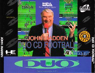 Screenshot Thumbnail / Media File 1 for John Madden Duo CD Football [U][SCD][TGXCD1045][Electronic Arts][1993][PCE][tolvatar]